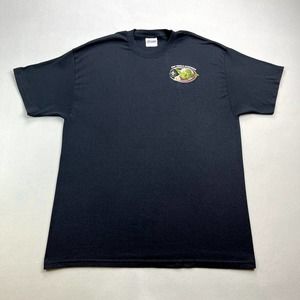 Vintage Lucasfilms Yoda T-Shirt Adult XL Black Star Wars Boy Scouts Jamboree y2k